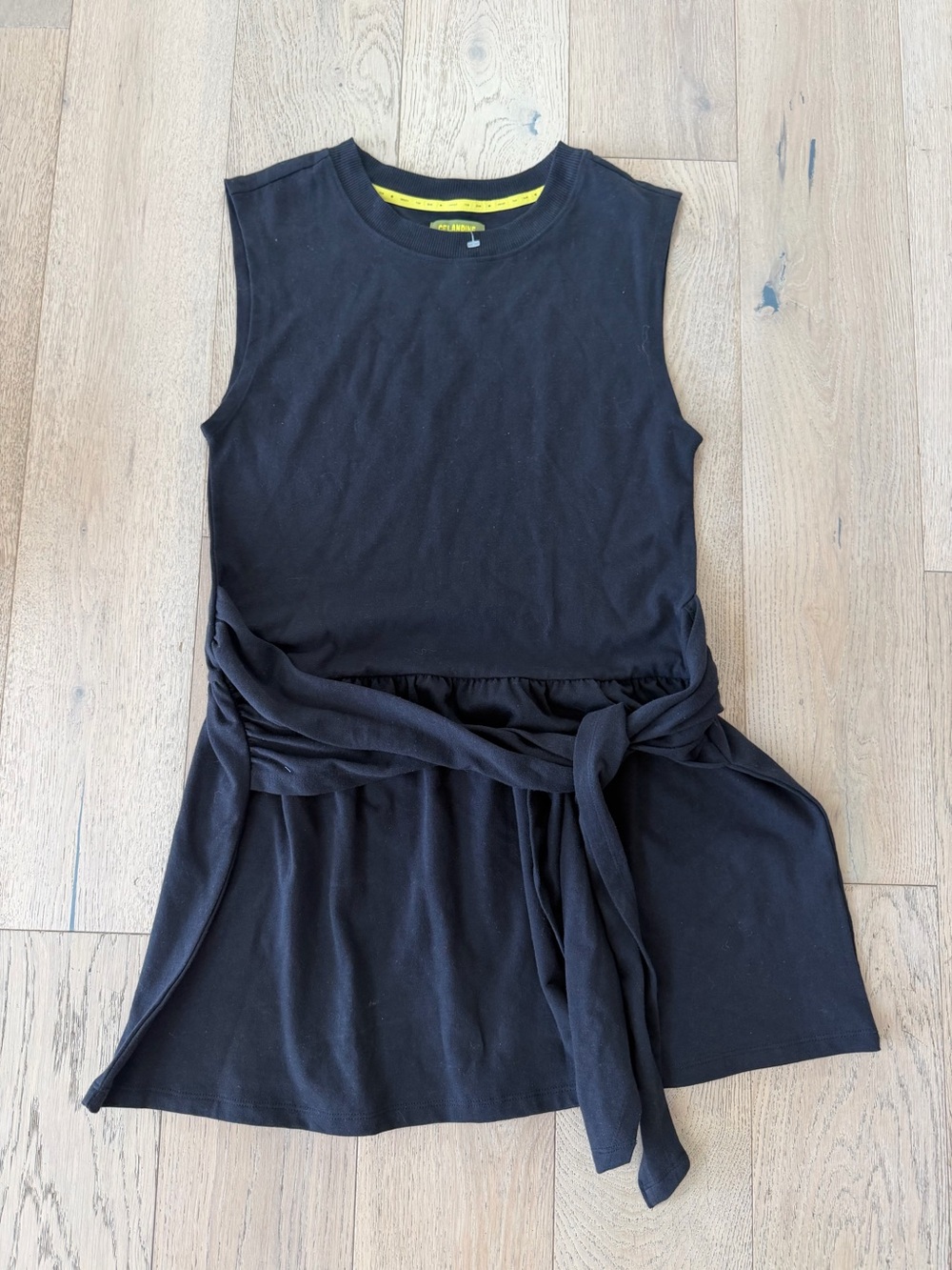 Celandine x Anthropologie Tie in Front Dress Black XS